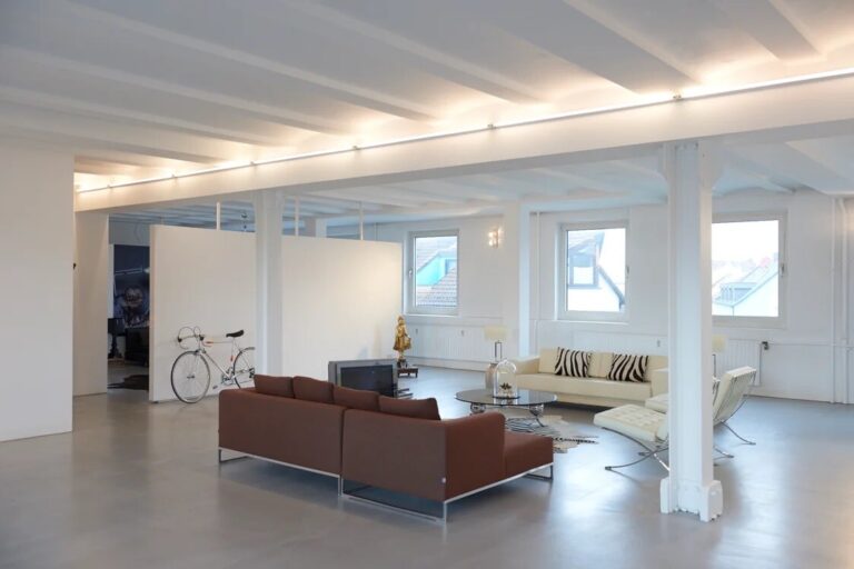 Loftartiger Wohnbereich