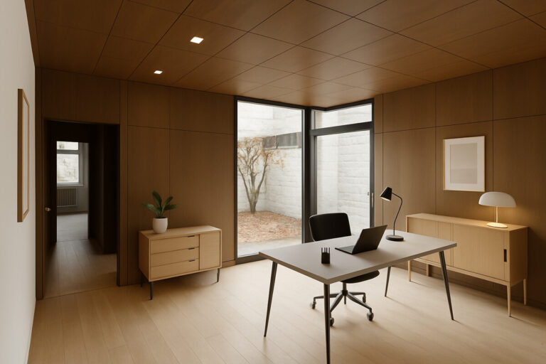 Büro mit Atrium (neuer Boden)